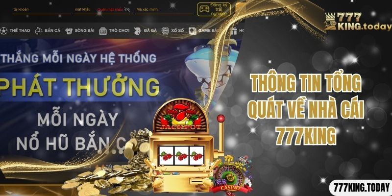 Thông tin tổng quát về nhà cái 777king